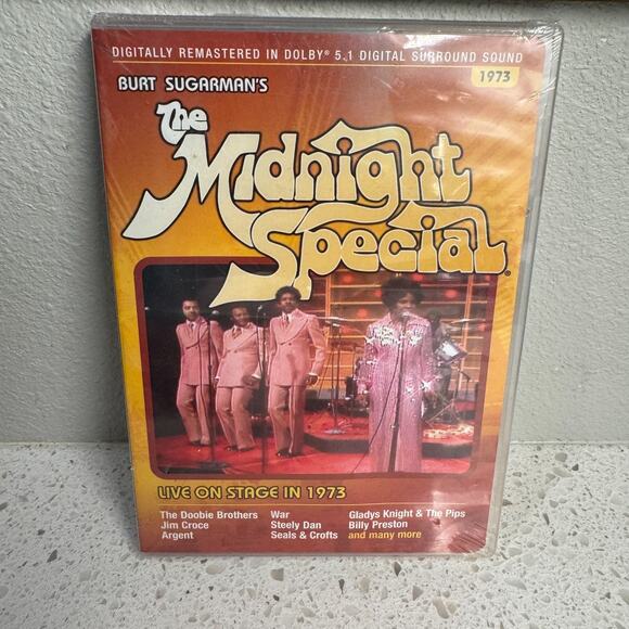 Burt Sugarman's The Midnight Special 1973 DVD SEALED NEW Doobie Steely Dan War - Picture 1 of 3